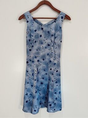 Vintage Y2K 90’s‎ Floral Silky MIDI Dress